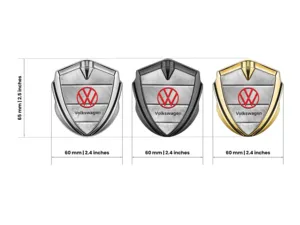 VW Insignia de Auto Estilo Pro Borde Inoxidable
